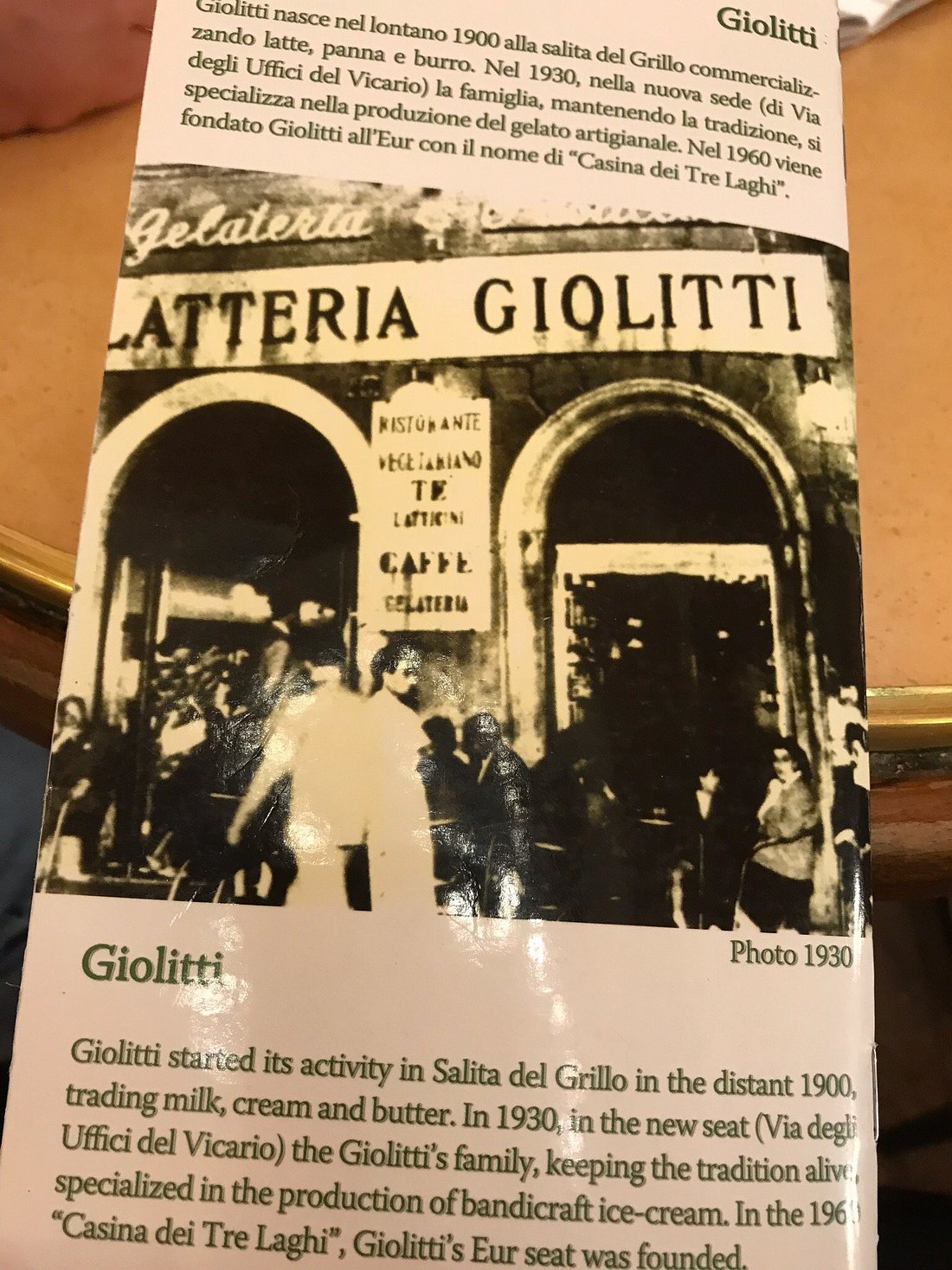 gelateria giolitti