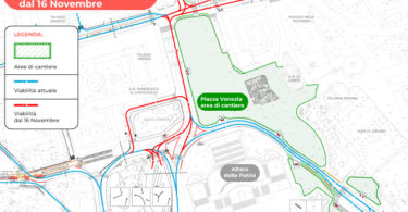 nuova viabilità piazza venezia