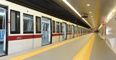 stop metro B-B1 sabato 8 novembre