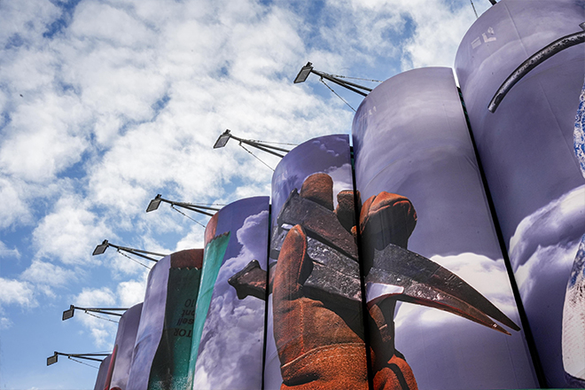 murales piazza Venezia
