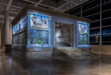 ara pacis l'ara si rivela