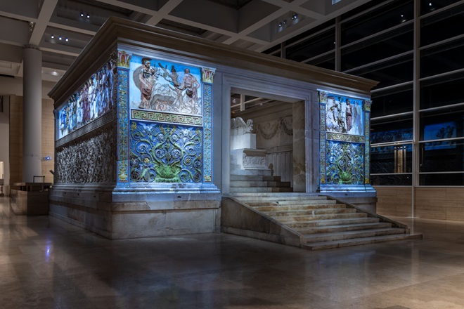 ara pacis l'ara si rivela