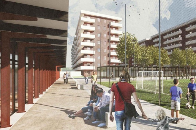 impianti sportivi torre spaccata sette camini