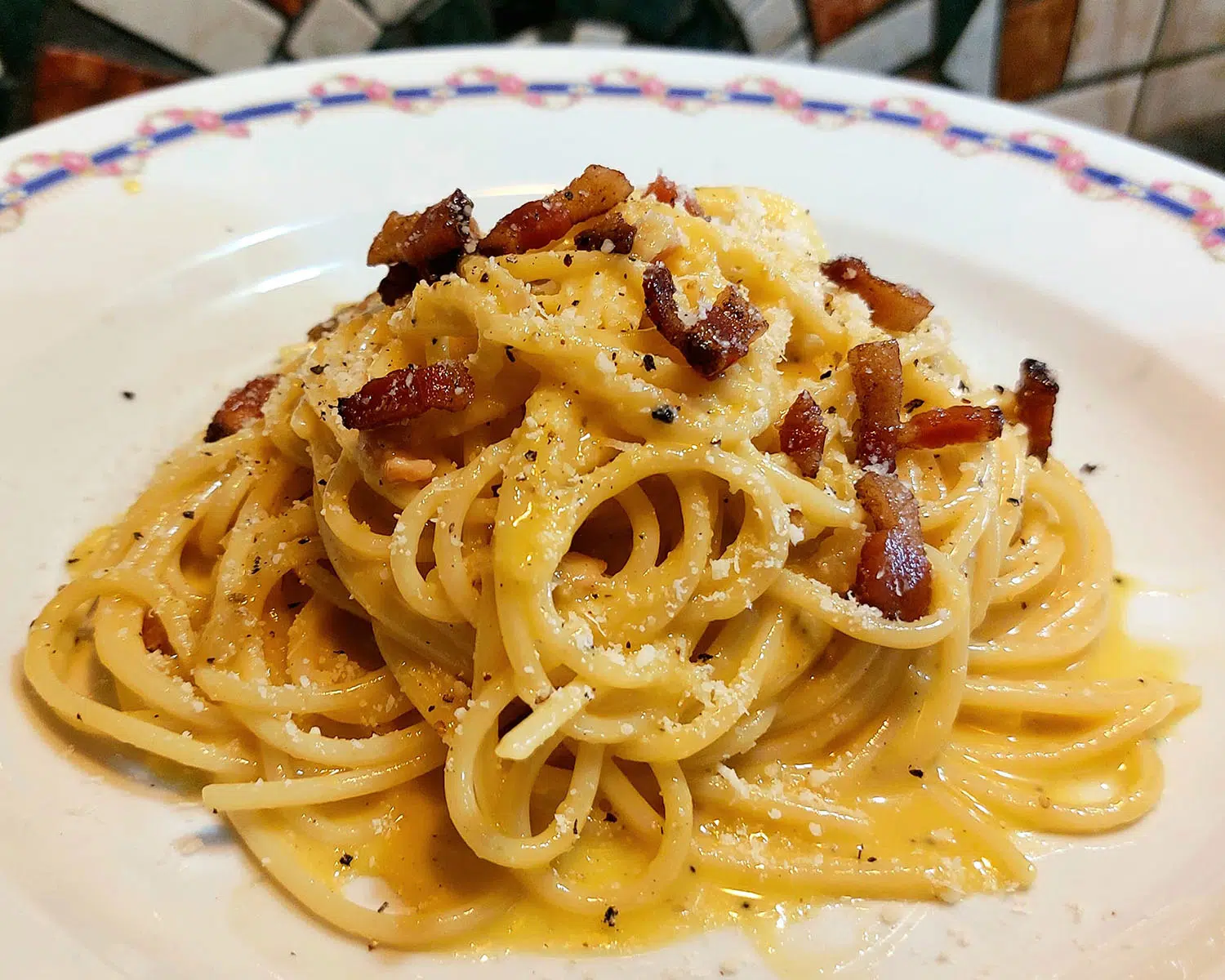 dove mangiare la vera carbonara