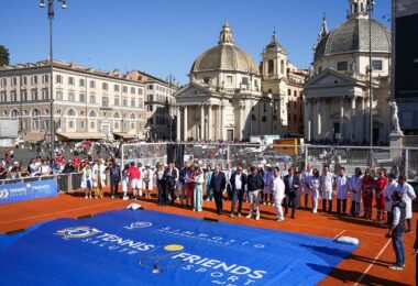 tennis & friends piazza del popolo